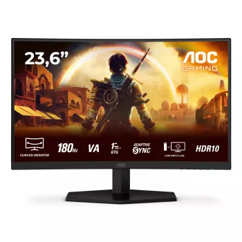 AOC G4 C24G42E kompiuterio monitorius 59,9 cm (23,6 colio) 1920 x 1080 pikselių Full HD LED juodas, raudonas