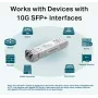 TP-Link SM5110-LR tinklo siųstuvas-imtuvas Šviesolaidinis 10000 Mbit/s SFP+ 1310 nm