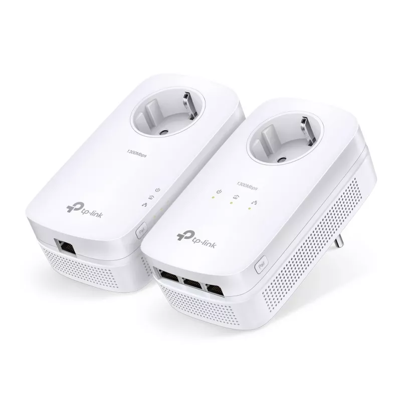 TP-Link TL-PA8033P KIT PowerLine tinklo adapteris 1300 Mbit/s Ethernet LAN Baltas 2 vnt.