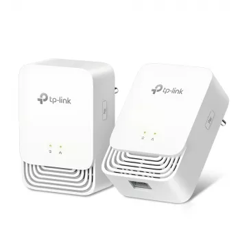 TP-Link G.hn1200 Powerline Kit, 607 Mbit/s, Gigabit Ethernet, 10,100,1000 Mbit/s, HomePlug AV2, 300 m, White