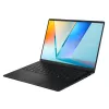ASUS Vivobook S14 OLED S5406SA-QD151W Copilot+ PC Intel Core Ultra 7 256V nešiojamas kompiuteris 35,6 cm (14 colių) WUXGA 16 GB LPDDR5x-SDRAM 1 TB SSD Wi-Fi 7 (802.11be) Windows 11 Home vokiška juoda