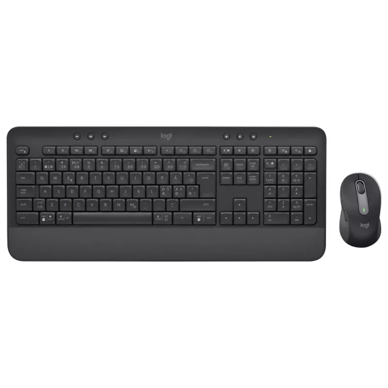 LOGITECH Signature Mk650 Combo For Business - Grafitas - QWERTY Dansk/ Norsk/ Svenska/ Suomalainen