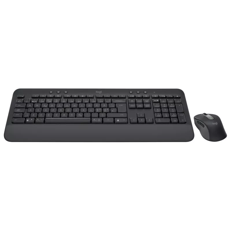 LOGITECH Signature Mk650 Combo For Business - Grafitas - QWERTY Dansk/ Norsk/ Svenska/ Suomalainen