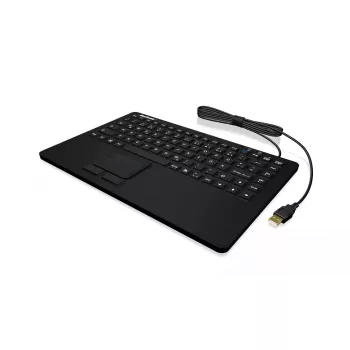 KeySonic KSK-3230IN (DE) klaviatūra universali USB QWERTZ vokiška juoda
