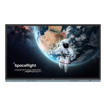 BenQ RM7504 interaktyvi lenta 190,5 cm (75 colių) 3840 x 2160 pikselių liečiamas ekranas Juoda