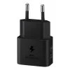 Samsung EP-T2510NBEGWW mobiliojo įrenginio įkroviklis Universalus Juoda USB Greitas įkrovimas Vidinis