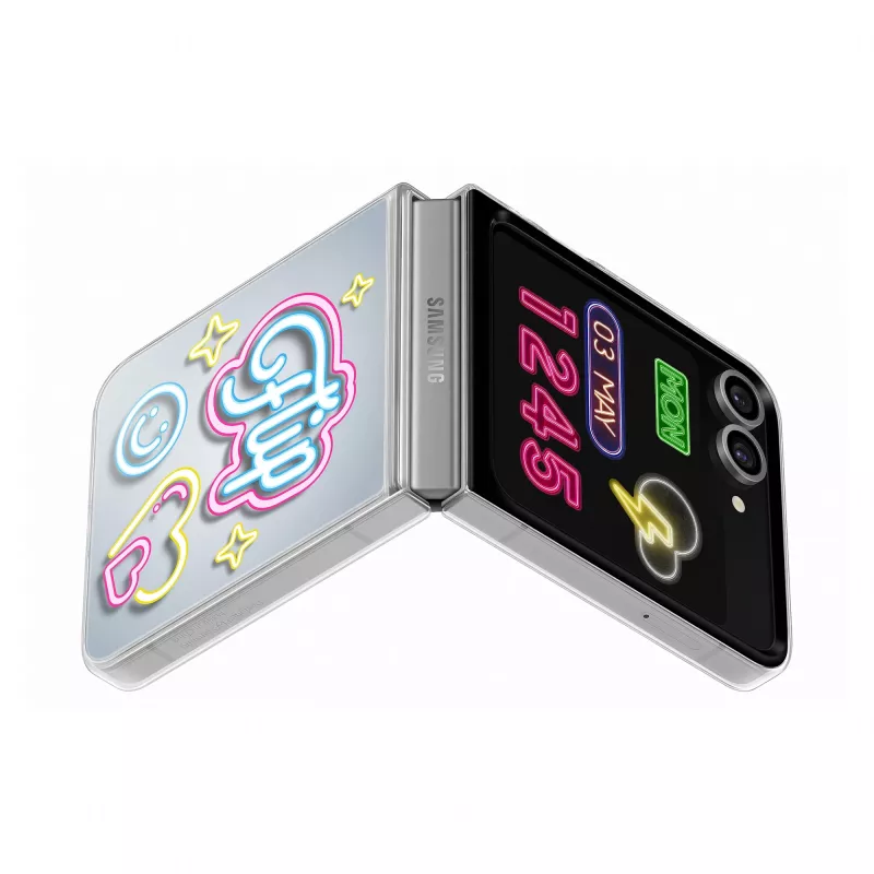 Samsung EF-ZF741CTEGWW mobiliojo telefono dėklas 17 cm (6,7 col.) Dangtelis Skaidrus