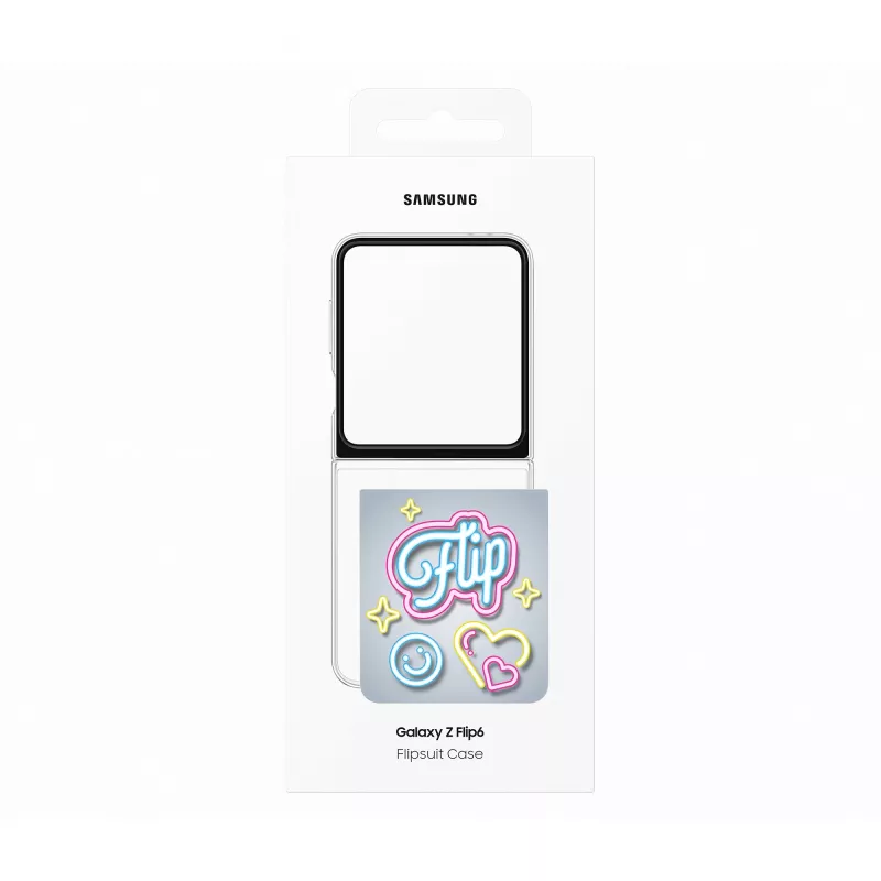 Samsung EF-ZF741CTEGWW mobiliojo telefono dėklas 17 cm (6,7 col.) Dangtelis Skaidrus