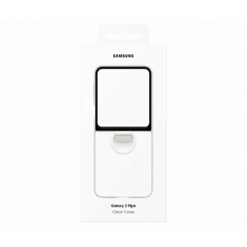 Samsung EF-QF741CTEGWW mobiliojo telefono dėklas 17 cm (6,7 col.) Dangtelis Skaidrus