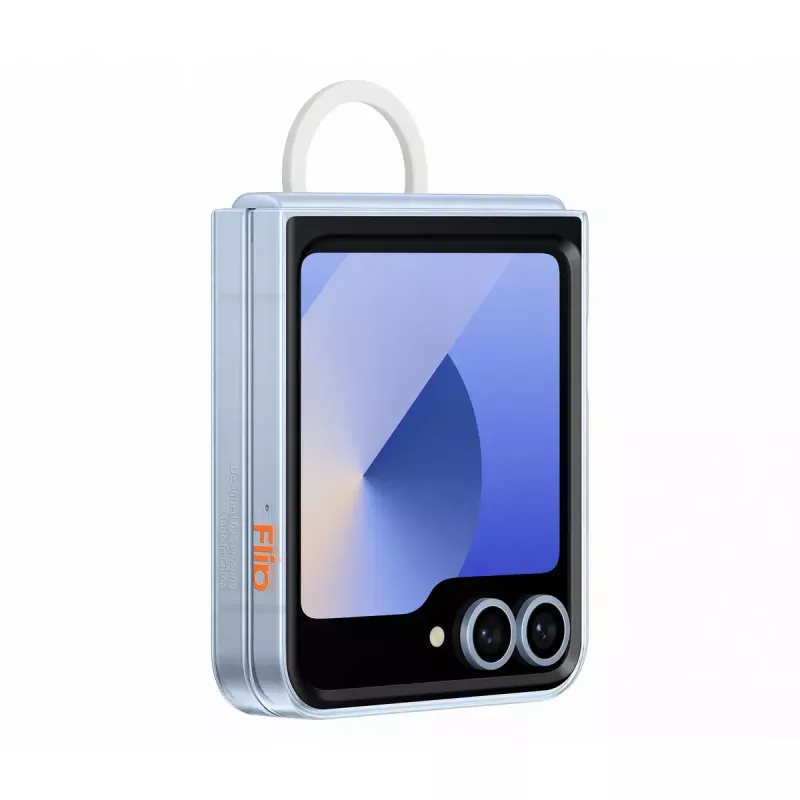 Samsung EF-QF741CTEGWW mobiliojo telefono dėklas 17 cm (6,7 col.) Dangtelis Skaidrus