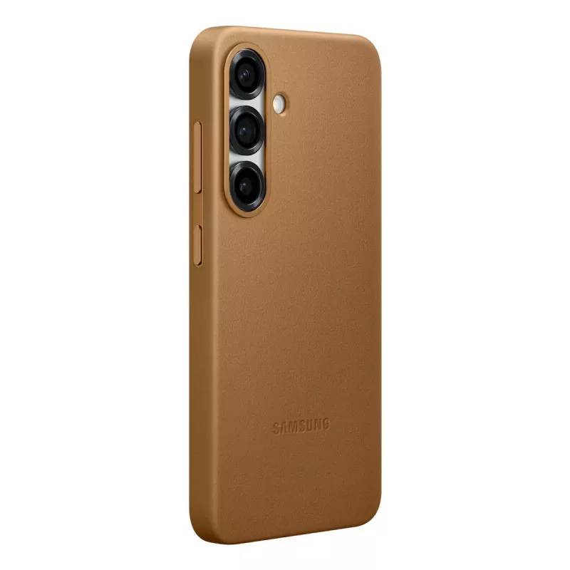 Samsung Kindsuit Faux Leather dėklas skirtas Galaxy S25