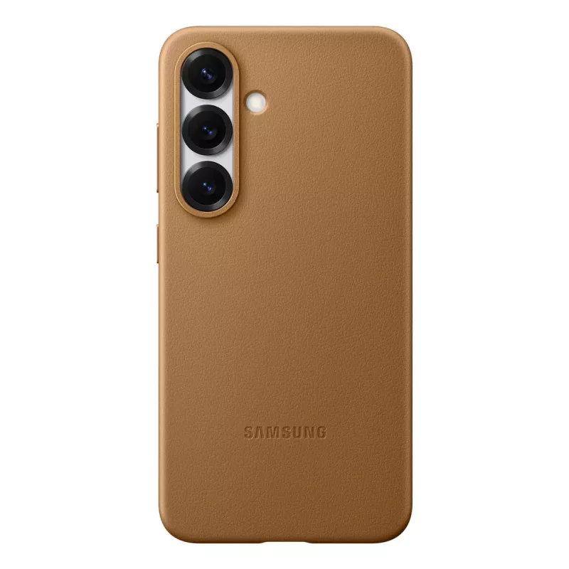 Samsung Kindsuit Faux Leather dėklas skirtas Galaxy S25
