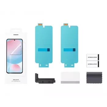Samsung antirefleksinė ekrano apsauginė plėvelė S24 FE, atspari įbrėžimams, permatoma, 2 vnt.