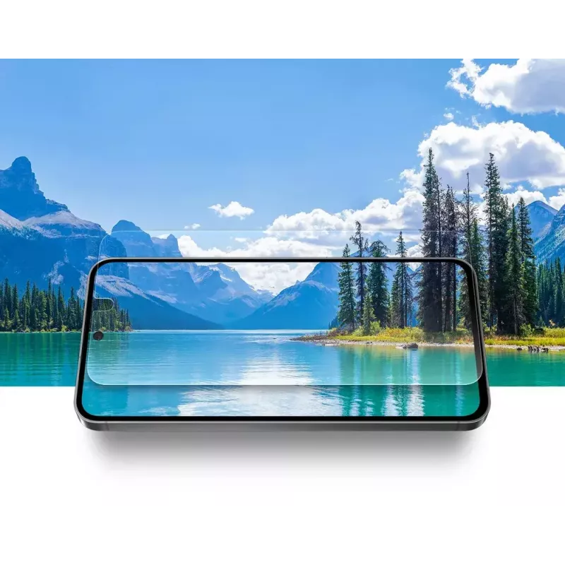 Samsung antirefleksinė ekrano apsauginė plėvelė S24 FE, atspari įbrėžimams, permatoma, 2 vnt.