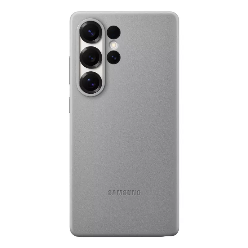 Samsung Kindsuit dirbtinės odos dėklas Galaxy S25, Dangtelis, Samsung, Galaxy S25 Ultra, 17,5 cm (6,9 col.), Pilka