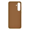Dirbtinės odos dėklas Samsung Galaxy S25+ dangtelis rudas 6,7 colio