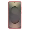 Dangtelis Samsung Galaxy S25 Ultra silikoninis dėklas raudonas vienspalvis