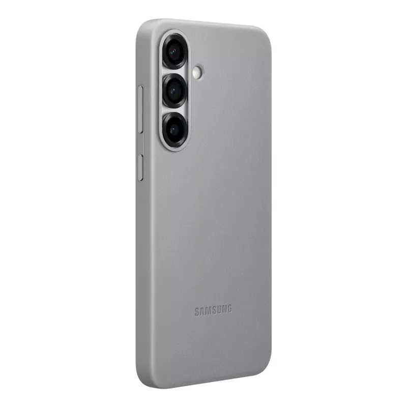 Samsung Galaxy S25+ Kindsuit odos imitacijos dėklas, dangtelis