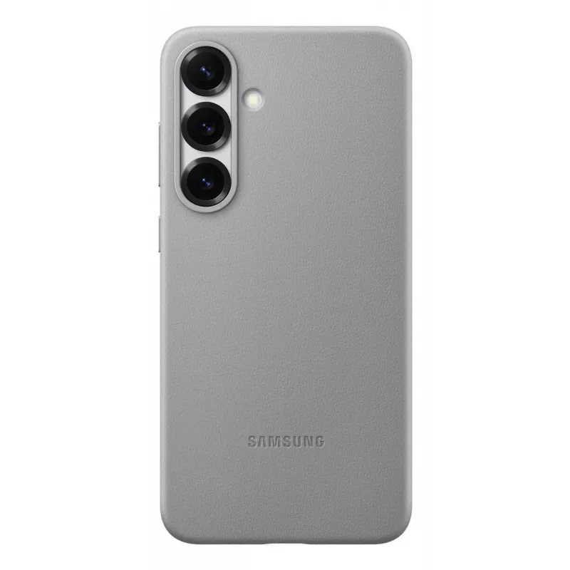 Samsung Galaxy S25+ Kindsuit odos imitacijos dėklas, dangtelis