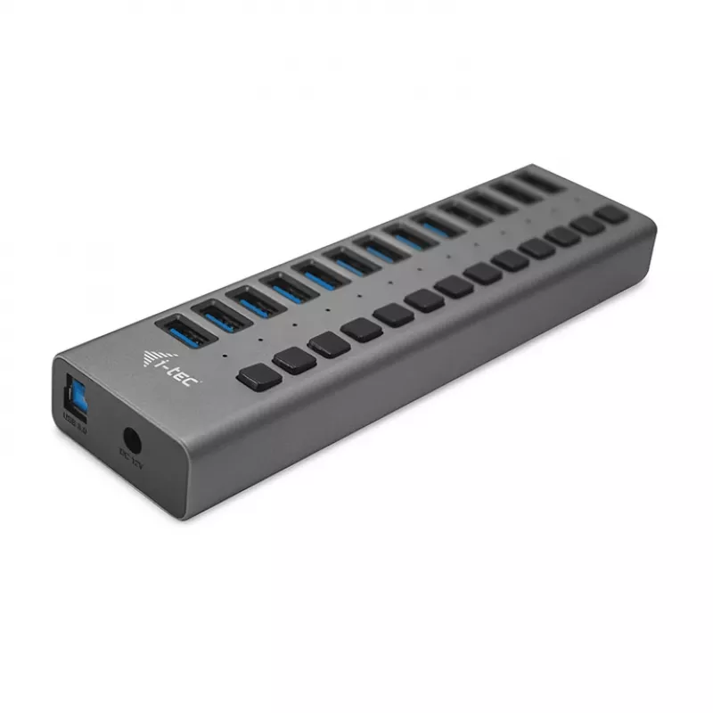 i-tec USB 3.0 įkrovimo HUB 13port + maitinimo adapteris 60 W