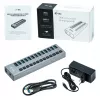 i-tec USB 3.0 įkrovimo HUB 13port + maitinimo adapteris 60 W
