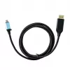 i-tec USB-C DisplayPort kabelio adapteris 4K / 60 Hz 200 cm, 2 m, USB Type-C, DisplayPort, kištukas, kištukas, 3840 x 2160 pikselių
