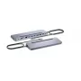 i-tec USB-C Metalinė ergonominė 3x 4K ekrano prijungimo stotelė + 100 W maitinimo tiekimas