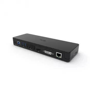 i-tec USB 3.0 / USB-C dvigubo ekrano dokinė stotis HDMI DVI + VGA