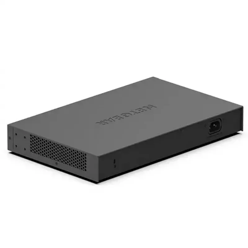 NETGEAR GS516UP Nevaldomas Gigabit Ethernet (10/100/1000) maitinimo per eternetą (PoE) komutatorius, pilkas