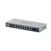 NETGEAR GS108X Nevaldomas L2 Gigabit Ethernet (10/100/1000) Pilka