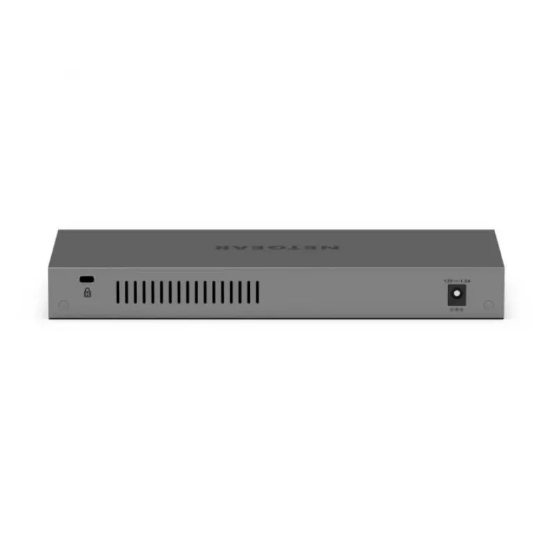 NETGEAR GS108X Nevaldomas L2 Gigabit Ethernet (10/100/1000) Pilka