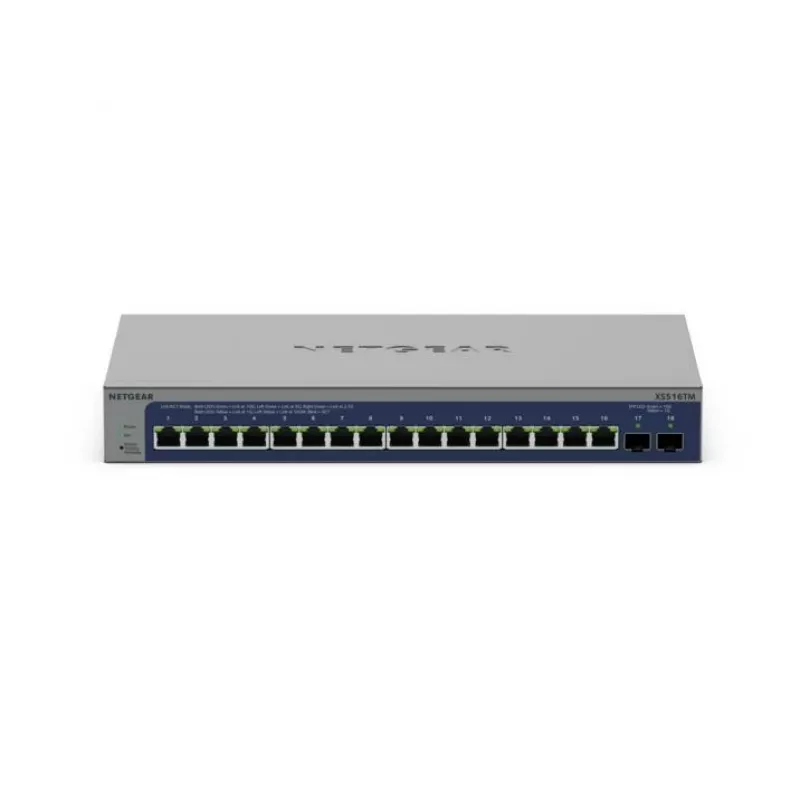 Valdomas komutatorius NETGEAR XS516TM L2/L3/L4 16000 MAC adresų