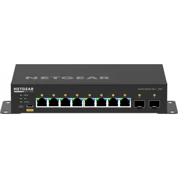 Valdomas komutatorius NETGEAR GSM4210PX 8x1G PoE+ 220W 2xSFP+