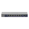 NETGEAR GS108MX-100EUS tinklo komutatorius Nevaldomas L2 Gigabitinis eternetas (10/100/1000) Stalinis/Sieniniam montavimui