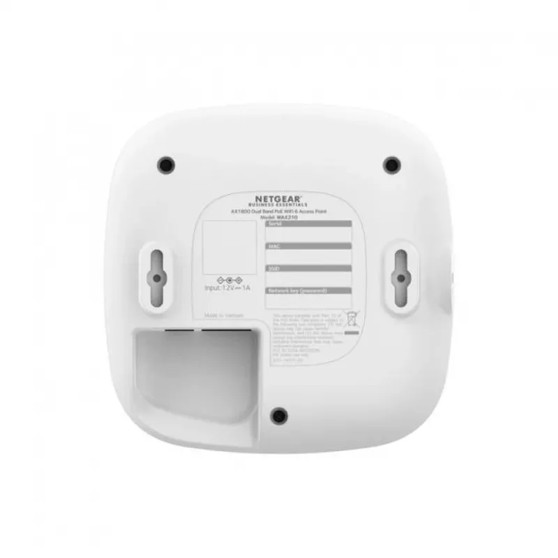 NETGEAR WAX210 1800 Mbit/s baltas maitinimas per eternetą (PoE)