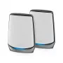 NETGEAR Orbi RBK852 AX6000 WiFi 6 tinklo sistema Tri-band (2.4 GHz / 5 GHz / 5 GHz) Wi-Fi 6 (802.11ax) Pilka, balta 8 vidinės