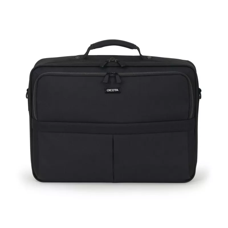 DICOTA Eco Multi Scale – 15–17,3 inch nešiojamojo kompiuterio krepšys – juodas / 600d perdirbtas PET