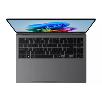 Samsung Galaxy Book5 Pro 360 Copilot+ PC Intel Core Ultra 7 256V nešiojamasis kompiuteris 40,6 cm (16 colių) jutiklinis ekranas WQXGA+ 16 GB LPDDR5x-SDRAM 1 TB SSD Wi-Fi 7 (802.11be) Windows 11 Home pilka