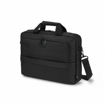 DICOTA Eco Top Traveller Core – 13–14,1 col. nešiojamojo kompiuterio krepšys – juodas / 300D 100 % perdirbtas PET poliesteris