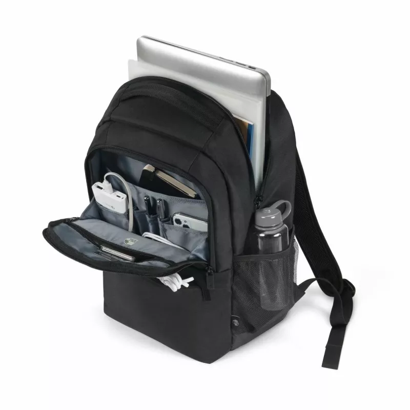 DICOTA Eco Core - 15-17.3in Nešiojamojo kompiuterio kuprinė - Juoda / 300d 100% perdirbto PET poliesterio