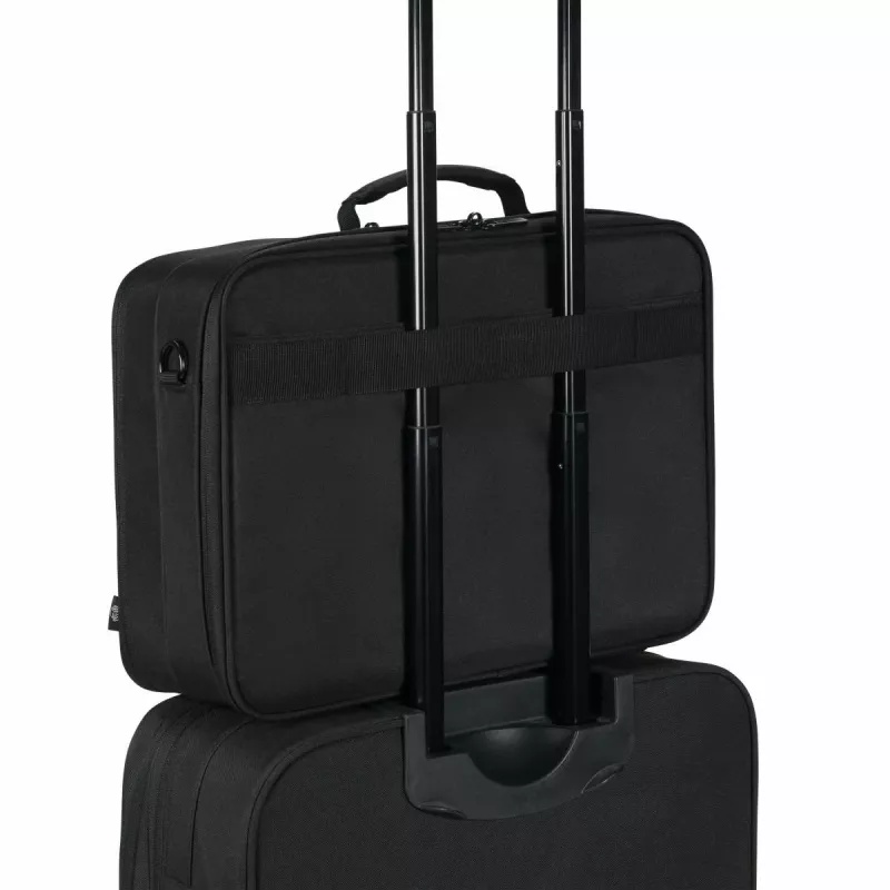 DICOTA Eco Multi Core - 14-16in Nešiojamojo kompiuterio krepšys - Juodas / 300d 100% perdirbtas PET poliesteris