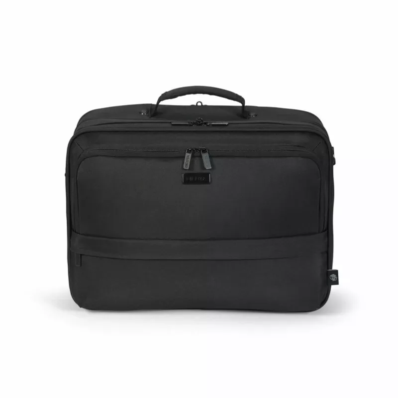 DICOTA Eco Multi Core - 14-16in Nešiojamojo kompiuterio krepšys - Juodas / 300d 100% perdirbtas PET poliesteris