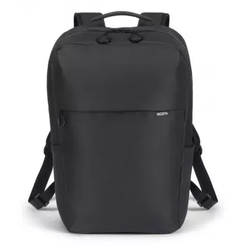 DICOTA Commuter - 13-16 colių nešiojamojo kompiuterio kuprinė - juoda / 300 D RPET poliesteris