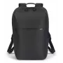 DICOTA Commuter - 13-16 colių nešiojamojo kompiuterio kuprinė - juoda / 300 D RPET poliesteris
