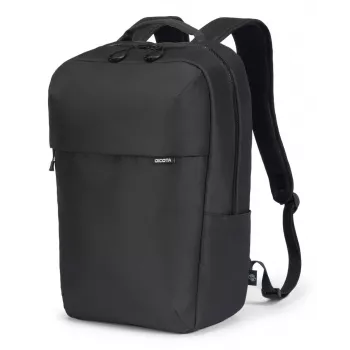 DICOTA Commuter - 13-16 colių nešiojamojo kompiuterio kuprinė - juoda / 300 D RPET poliesteris