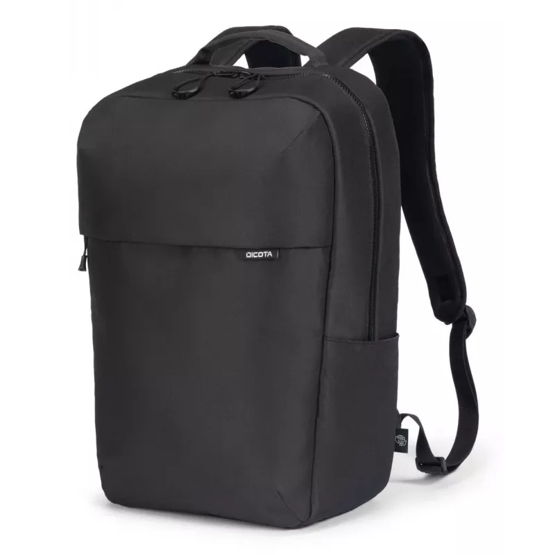 DICOTA Commuter - 13-16 colių nešiojamojo kompiuterio kuprinė - juoda / 300 D RPET poliesteris