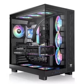 Thermaltake View 380 XL TG ARGB Midi Tower korpusas, juodas