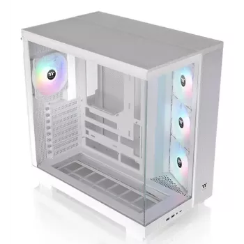 PC Case Thermaltake View 380 XL TG ARGB Midi Tower Baltos spalvos
