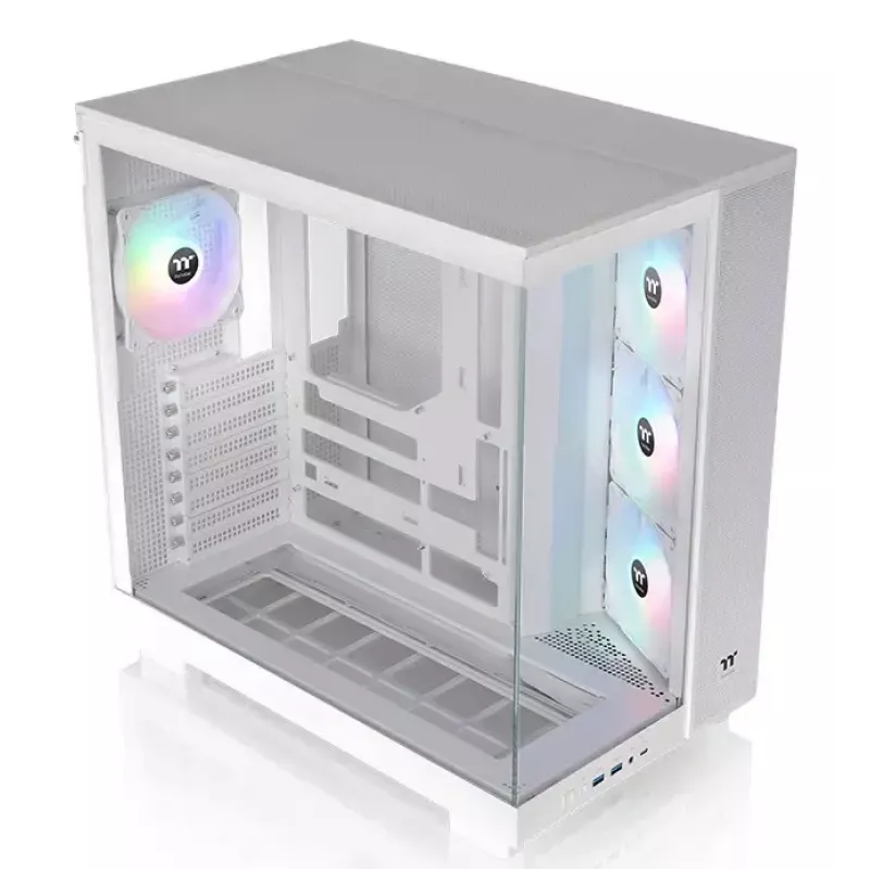 PC Case Thermaltake View 380 XL TG ARGB Midi Tower Baltos spalvos