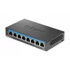 Nevaldomas komutatorius D-Link DMS-108/E 8 prievadų 2.5G Ethernet 40 Gbit/s